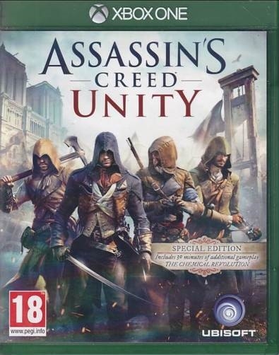 Assassins Creed Unity  - Xbox One Spil (A-Grade) (Genbrug)